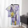 Miyake Pleated New Corn Fold Flower Print Short Sleeve T-Shirt Fashion A-Line Pleated Skirt Set Two Piece Suit Spring 2023 - Image 5