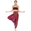 Bohemian Pants Women Pantalones Mujer Hippie High Waist Rayon Harem Baggy Boho Yoga Beach Wear Pour Femme Calca Feminina Printed - Image 4