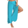 Women Wide Leg Pants Loose Fitness Yoga Split Trousers Mandala Open Leg Pants Comfort Gypsy Hippie Aladdin Harem Pants - Image 5