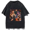 Hip Hop Rapper Usher T Shirt Singer Graphic Top Tees Vintage Cotton Short Sleeve Oversized T-shirt Men Loose Streetwear Clothes - Image 3