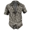 2023 Skull Men's Shirts Lapel Streetwear Vintage Shirt For Men Street Hip Hop Short Sleeve Top Party Summer Men Hawaiian Shirts - Image 6
