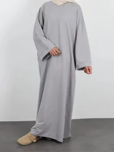 Ramadan Eid Hoodies Abaya Dubai Saudi Arabia Turkey Islam Muslim Modest Dress Prayer Clothes Women Kebaya Robe Femme Musulmane - Image 4