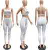 Vest Crop Top Tank Pants Suits for Joggers Woman Set 2 Piece Sets Womens Outfits Long Pants Gym Clothes Track Suits Fitness Sets - Image 5