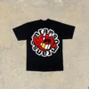 American street Harajuku fashion anime print short sleeve T-shirt men clothes y2k couple casual loose oversized top - Image 3