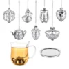 Creative Stainless Steel Tea Infuser Teapot Tray Spice Tea Strainer Herbal Filter Teaware Accessories Kitchen Tools - Image 3