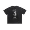 Retro Tee Gothic Printed T Shirt Loose Couple T-shirt Streetwear Graphic T Shirts Distressed Y2k - Image 2