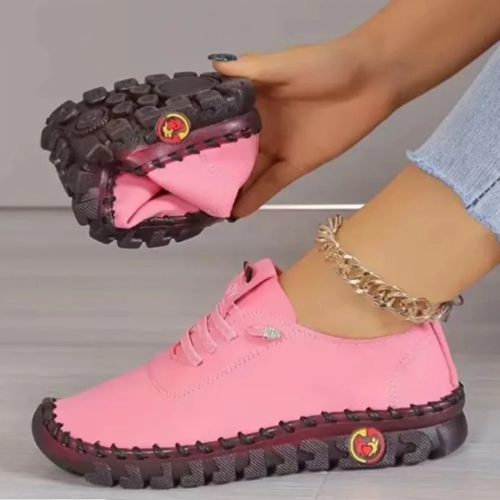 Shoes Women Summer Mom Flat Loafers Women Designer Shoes Lightweight Casual Women Sports Shoes Outdoor Fashion Laides Sneakers