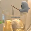 Cartoon Shark Reusable Tea Infuser Making Cup Decoration Funny Herbal Tea Bag Coffee Filter Diffuser Strainer Tea Accessories - Image 5