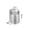 Tea Strainer Pineapple Tea-Bags Silicone Loose-leaf Herbal Infuser Drinking Supplies Filter Diffuser Teaware Drinkware - Image 3