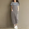 Maternity Bib Pant Suspender Trouser Casual Female Women One-Piece Wide Leg Romper Overalls Strap Jumpsuit Streetwear Plus Size - Image 4