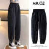 2024 Spring Girls' Casual Pants Korean High Street Hip-hop Style Children's Sports Pants Autumn High Quality Children's Clothing - Image 2