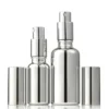 15ml 30ml 100ml Essential Oil Spray Bottle Bright Silver Fine Mist Perfume Atomizer Refillable Empty Glass Bottle shampoo NEW - Image 3