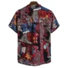 Hawaiian Cotton High Quality Shirts Men's Oversize Shirt Man Tiki Fashion Clothing Blouses Luxury Social T-shirts Free Shipping - Image 2
