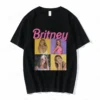 90s Singer Britney Spears T Shirt Men Women Fashion T-shirt Kids Hip Hop Tops Tees Cotton Summer Tshirt Music Album Tops Rapper - Image 6