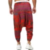 2023 Summer Men Hippie Baggy Boho Yoga Harem Pants Dizziness African Pattern Print Sweatpants Male Casual Hip Hop Bloomers Pants - Image 3