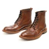 Retro Cowhide Mens Ankle Boots Luxury Genuine Leather 2024 Autumn Designer British Style Casual Black Business Brogues Shoes Man - Image 3
