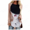 Abstract Portrait 3d Print T-shirt Women Fashion T-shirt African Women Tshirt Long Sleeve Tops Tees Graphic T shirt Y2k Clothes - Image 4
