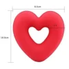 1 PC Cute Heart Shape Tiaras Hair Styling Tool Women Girls Sponge Bract Head Meatball Hair Bun Maker Ring Donut Free Shipping - Image 6