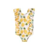Citgeett Summer Kid Baby Girl Ruffle Bikini Swimwear Swimsuit Bathing Beach One-Piece Bodysuit Costume - Image 2