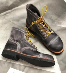 YQ8111 Red Tornado Size 35-52 Super Quality Genuine Cowhide Leather Handmade Goodyear Welted American Boots Custom Made Service - Image 3