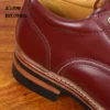 XW390 RockCanRoll Size 35-52 Super Quality Genuine Italian Cow Leather Handmade Goodyear Welted Boots Custom Made Service OK - Image 4