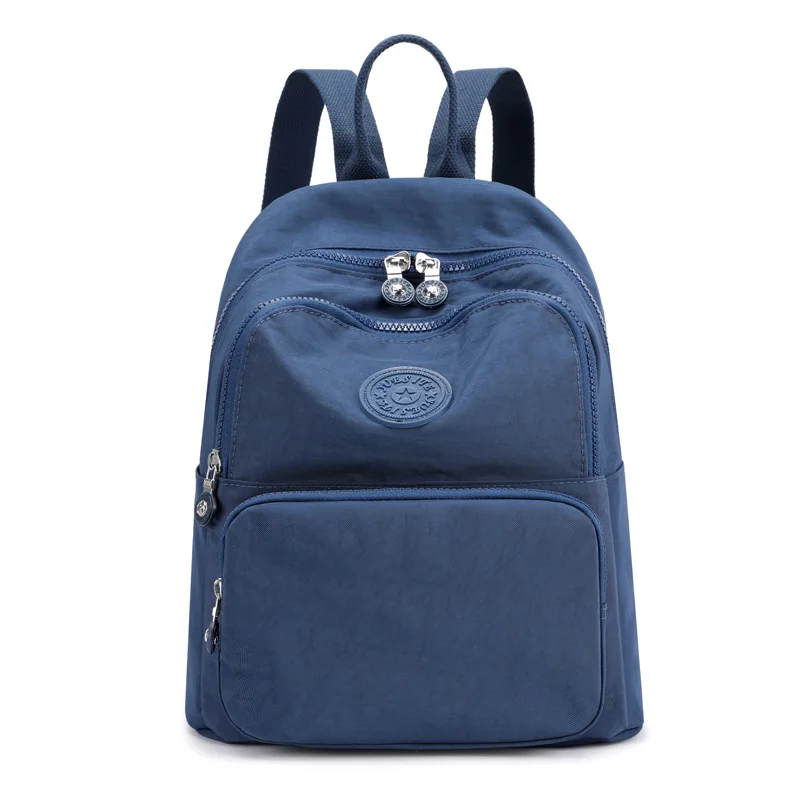 Vento Marea Design School Bag For Teenage Girl 2021 Women Backpack Travel Casual Shoulder Bags Female Nylon Rucksack Black Purse