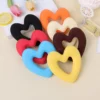 1 PC Cute Heart Shape Tiaras Hair Styling Tool Women Girls Sponge Bract Head Meatball Hair Bun Maker Ring Donut Free Shipping - Image 4