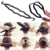 5PCS Hair Braid Tool Hairpin Hairclip Bun Roller Maker Twister Curler Ponytail Portable Headwear DIY Styling Accessories Tools - Image 3