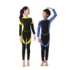 2.5MM Neoprene Wetsuits Kids Swimwears Diving Suits Long Sleeves Boys Girls Surfing Children Rash Guards Snorkel One Pieces h1 - Image 2