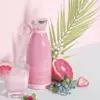 2023 New Product Wireless Mixer Juicer Portable Blender Charging Electric Rechargeable Portable Mini Fruit Juicer With Cup Type