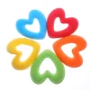 1 PC Cute Heart Shape Tiaras Hair Styling Tool Women Girls Sponge Bract Head Meatball Hair Bun Maker Ring Donut Free Shipping - Image 5