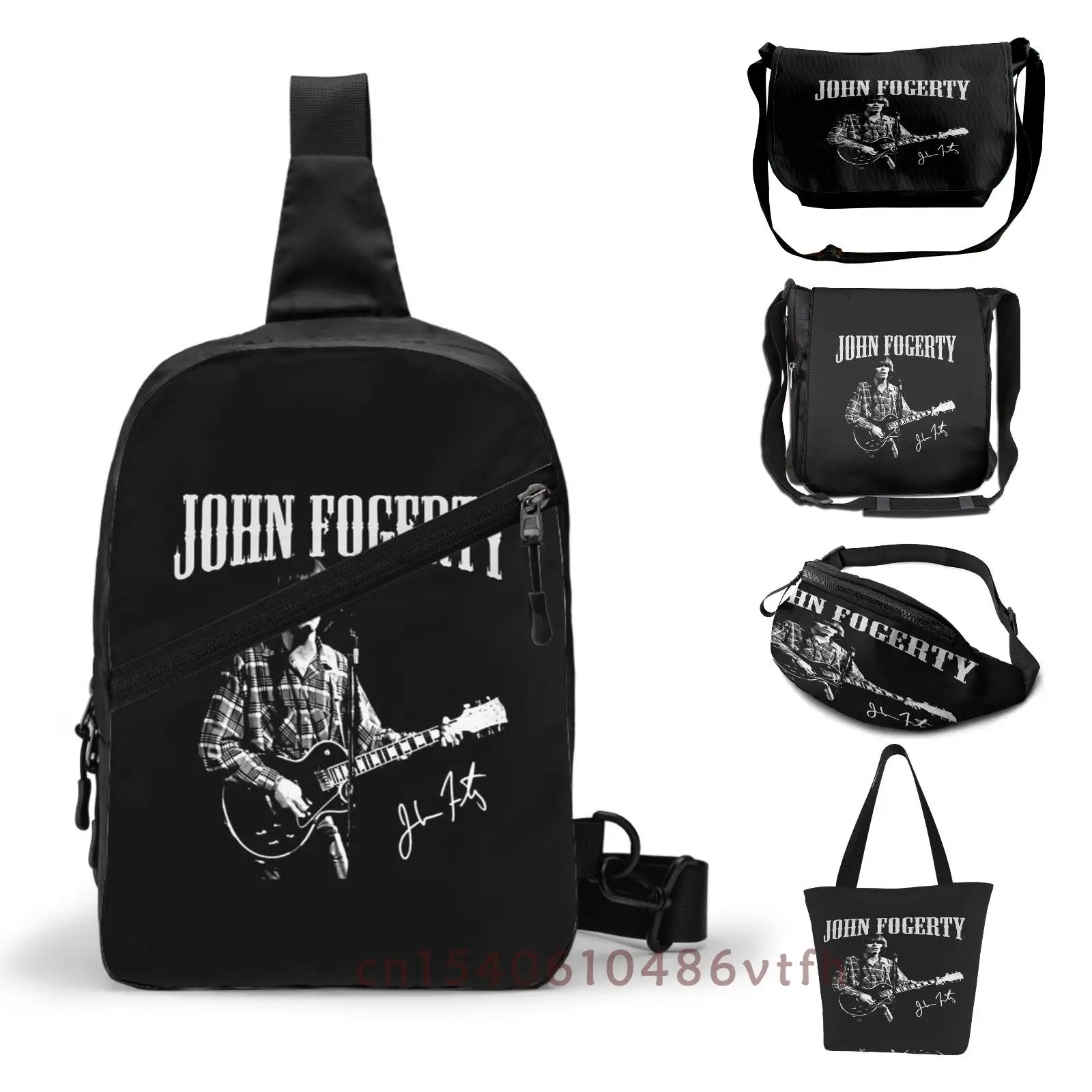 Functional Men Chest Bag Streetwear Bag John Fogerty New Design Women Belt Bags Waist Pack Ladies Shoulder Crossbody Bag
