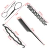 5PCS Hair Braid Tool Hairpin Hairclip Bun Roller Maker Twister Curler Ponytail Portable Headwear DIY Styling Accessories Tools - Image 6