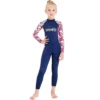 Kids Girls Boys Diving Suit Anti-proof Wetsuit Children Keep Warm One-piece Long Sleeves Swimwearve - Image 3
