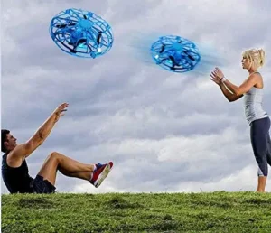 UFO Flying Toys Mini RC Flying Ball Hand Controlled Drone Flying Orb Infrared Induction Hover 360 Whirley with Lights Flying Toy - Image 6