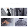 Boys Plaid Suit Jacket Kids Formal Tuxedo Dress Clothes Sets Child Wedding Party Morning Coat Ring Bearer Blazer Pant Costumes - Image 6