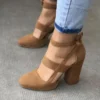 Women Pumps Women Heels Chaussures Femme Gladiator Summer High Heels For Party Wedding Shoes Women Thick Heels Zapatos De Muje - Image 3