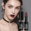 12 Color Lipstick Waterproof Long Lasting Cosmetic Black Blue Purple Green Matte Make Up Lip Gloss Makeup Red Lipstick - Image 6