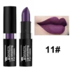 12 Color Lipstick Waterproof Long Lasting Cosmetic Black Blue Purple Green Matte Make Up Lip Gloss Makeup Red Lipstick - Image 2