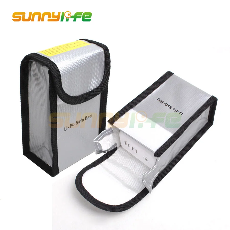 Sunnylife Lipo Battery Safe Bag Pocket Protective Bags for DJI Phantom 4 4 Pro 4 Pro Phantom 3 Batteries Accessrioes