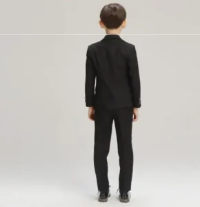 2017 New Boys Formal Suits for Weddings Brand England Style 3-14T Man Child Plaid Formal Party Tuxedos Boys Formal Suits - Image 5