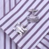 KFLK jewelry shirt Fashion cufflinks for mens Brand Shell cuff links Button High Quality Luxury Wedding Male guests - Image 2