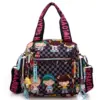 New woman candy color shoulder bag 2021 cowboy bag cute girl Harajuku baby handbag multi-functional Oxford cloth Messenger bag