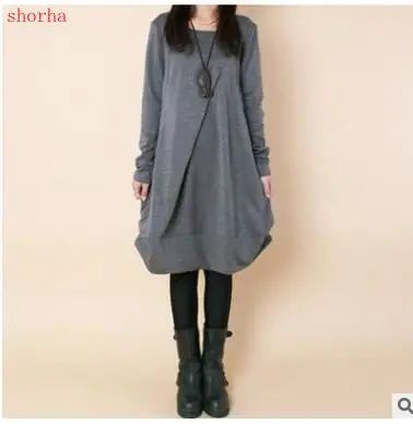 Maternity shirt Quality Long Maternity Dress Plus Size Pregnant Dress Winter Maternity Nursing Dress Fitness design size m-xxl