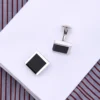 KFLK Jewelry shirt cufflinks for mens Brand Black cuff link Wholesale bouton High Quality Luxury Wedding Male Gift guests - Image 6