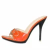 Candy Color Slippers Women Shoes Sexy Patent Leather High Heel 10.5CM Pointed Toe Sandals Shoes Women 2019 Female Wedding Shoes - Image 2