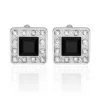 Luxury Crystal Shirt Cufflinks for mens Brand cuff button de manchette Colorful cuff links High Quality abotoaduras Jewelry - Image 5