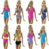 NK Mixed 30CM Princess 1 Set Multiple Can Pick Girl Swimwear Beach Swim Swimsuit For Barbie Doll Accessories Child Gift Toy JJ - Image 2