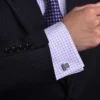 KFLK Jewelry shirt cufflinks for mens Brand Black cuff link Wholesale bouton High Quality Luxury Wedding Male Gift guests - Image 5