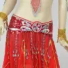 2016 New Belly Dance Costume Handmade Sequins Waist Belts Belly Dancing Scarves For Women On Sale 11 Colors